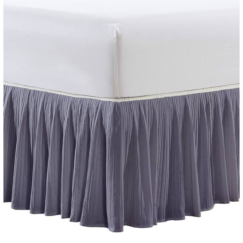 Serenta Pleated Bedskirt 18" Drop - 32 Color Options