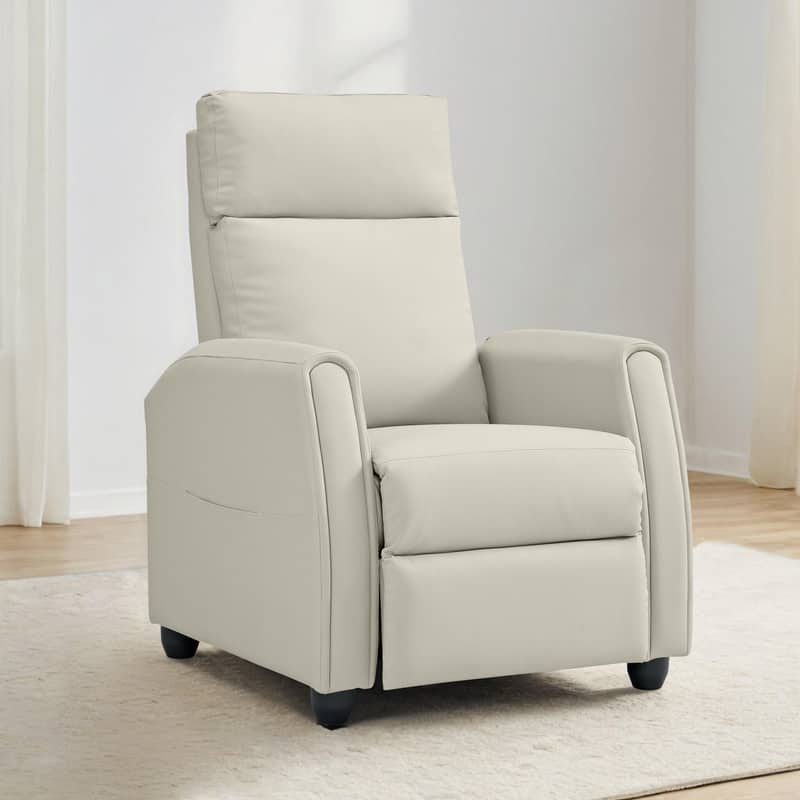 Andrea Recliner Chair with LED Lights, Heating & Massage