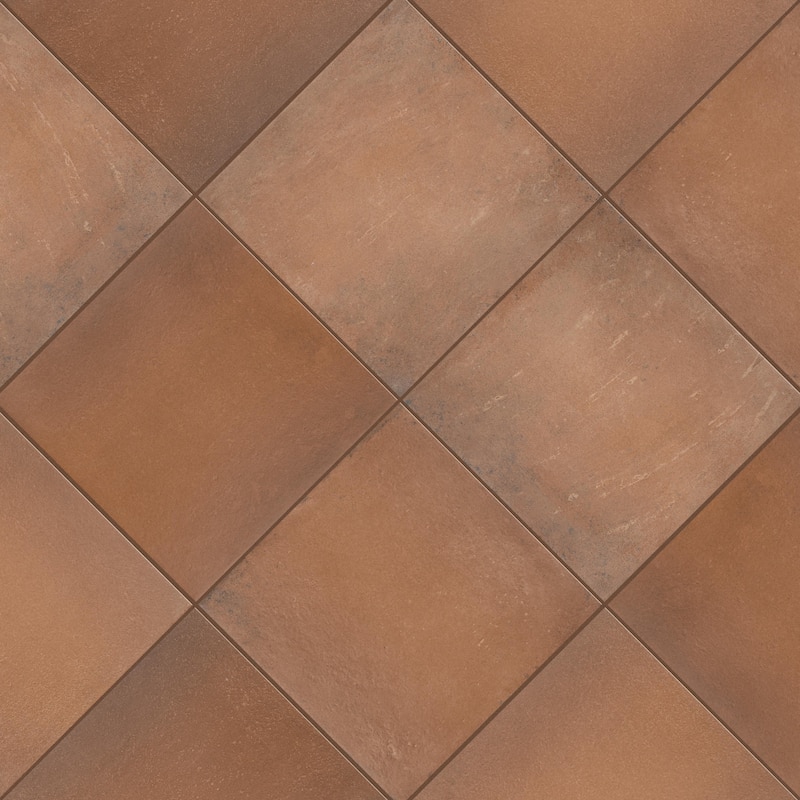 Merola Tile Amaia Rojo 11-7/8" x 11-7/8" Porcelain Floor and Wall Tile