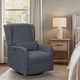 preview thumbnail 2 of 64, Madison Park Candace Power Recliner 3-in-1 with Swivel, Glider, USB Ports Grey