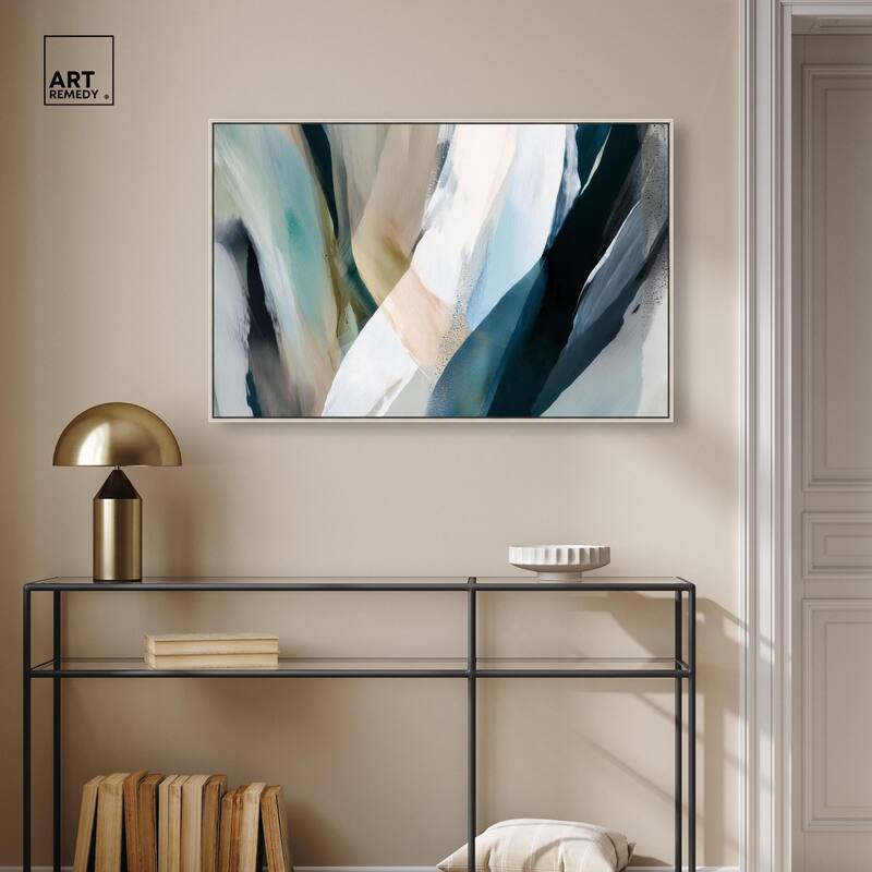 Sweeping Forms II Canvas by Art Remedy