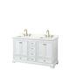 Option White, Gold Trim, Giotto Quartz Top