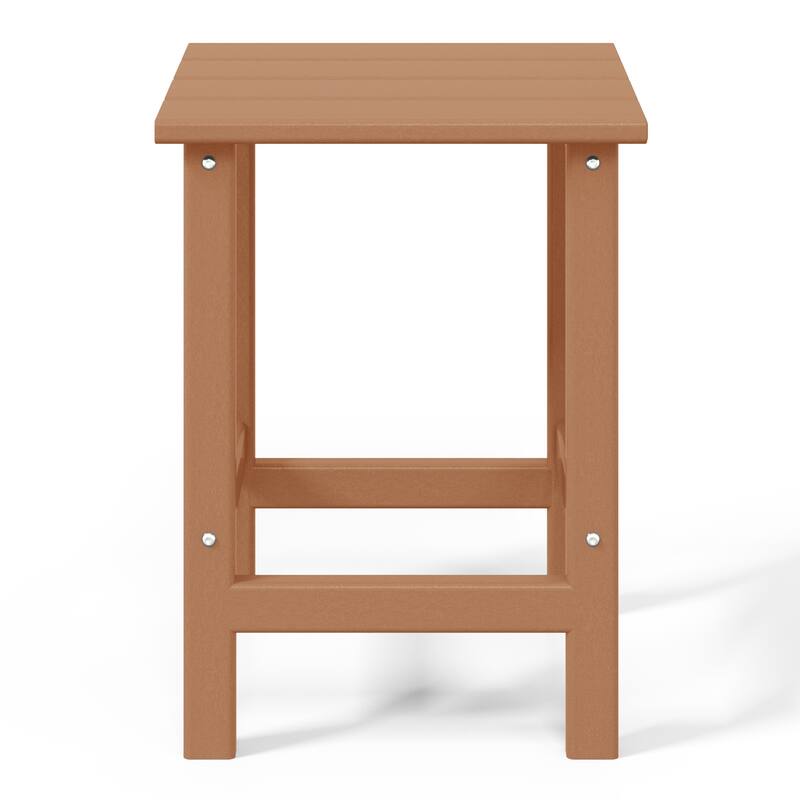 Laguna Hdpe All Weather Outdoor Patio Rocking Chairs With Side Table (3-Piece Set)