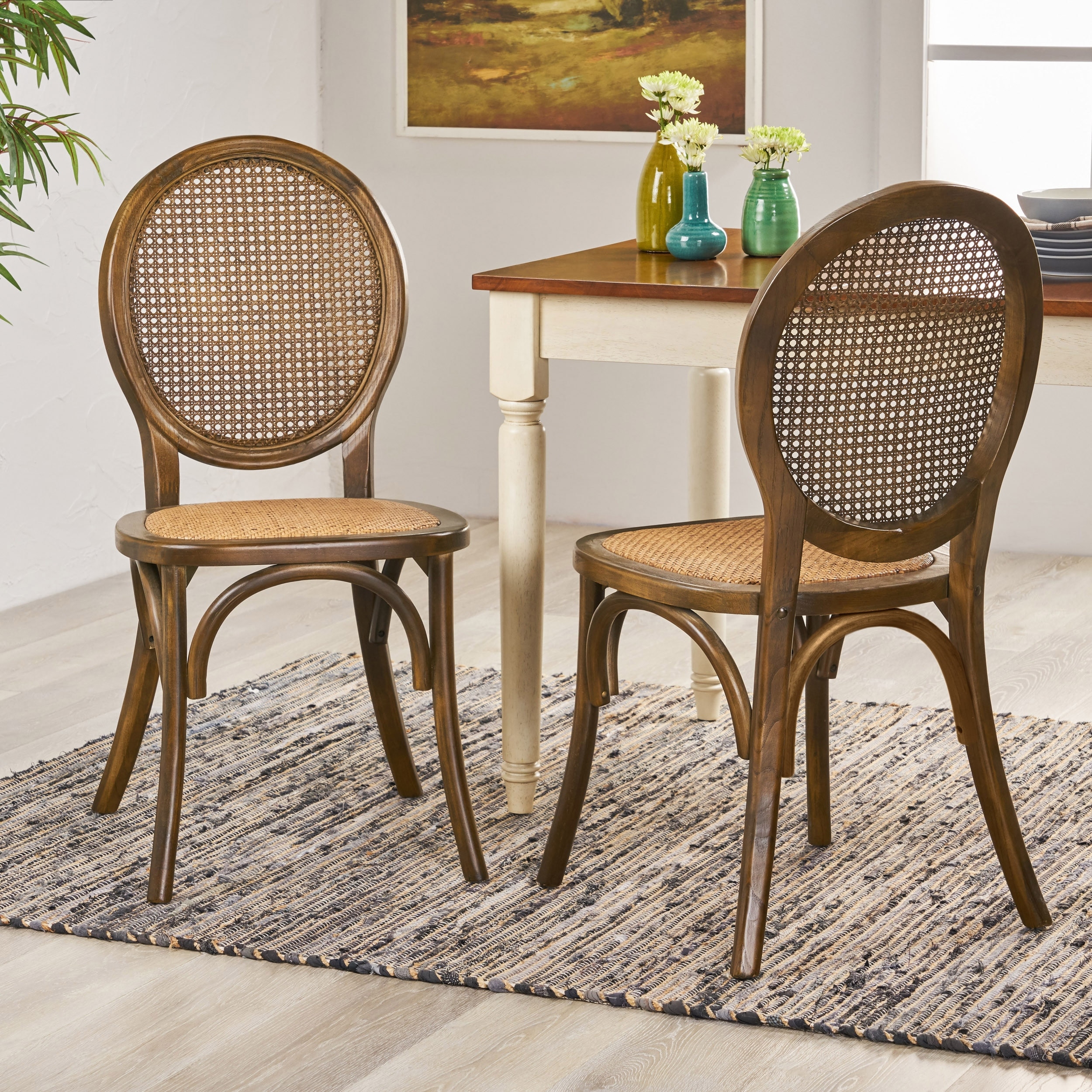 Chittenden Wood Dining Chair (Set of 2) by Christopher Knight Home