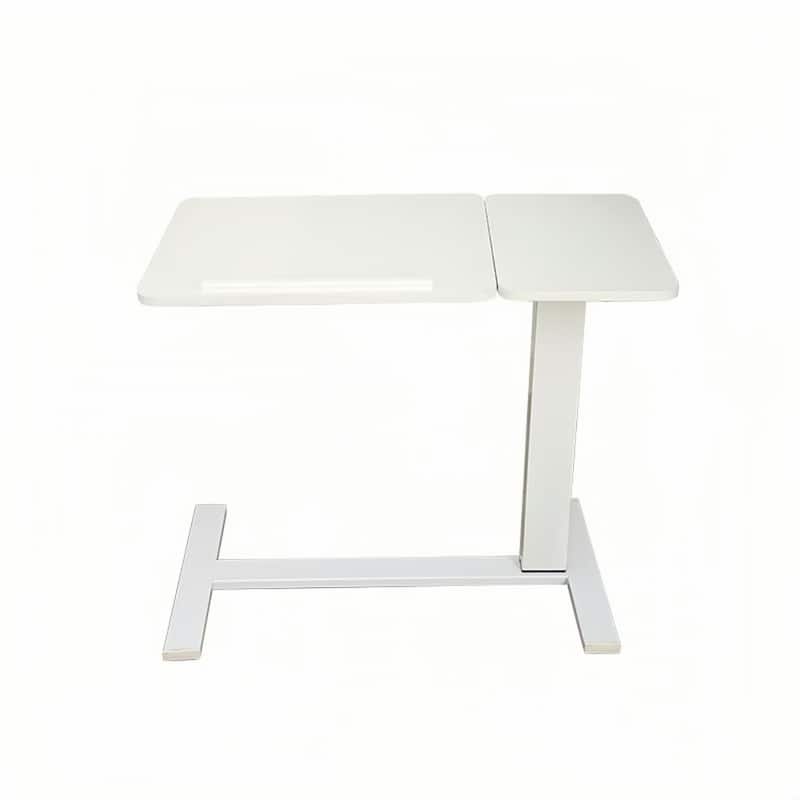 Mobile Rolling Laptop Stand Tilting bed Table Sofa Side Table with Wheels