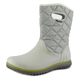Shop Bogs Juno Mid Women Round Toe Synthetic Gray Winter Boot
