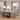 HOMCOM 3 Piece Table Floor Lamp Set with Metal Pole, Round Base, and Fabric Lampshade