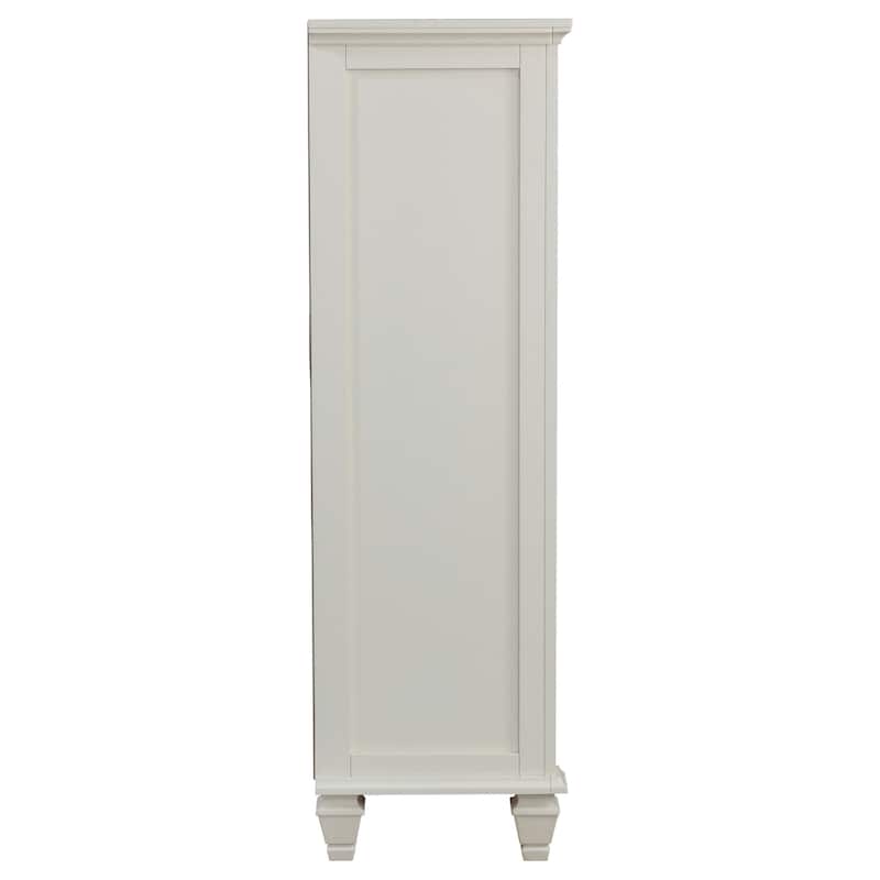 Sandy Beach Coastal Wood 8-drawer Door Chest