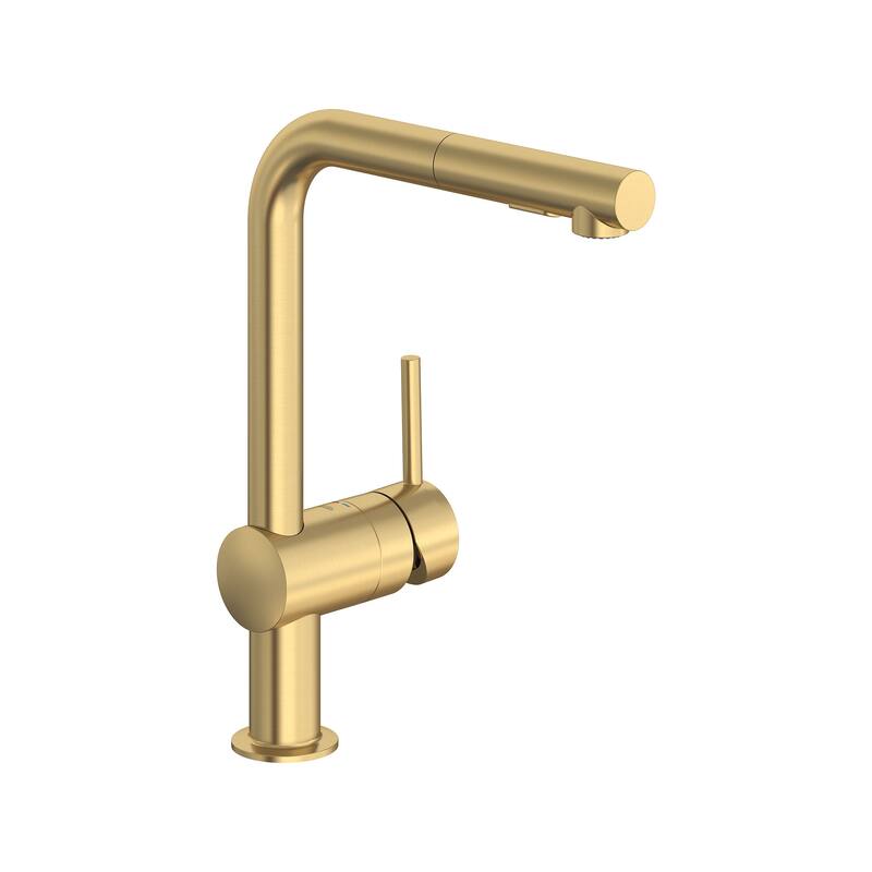 Grohe Minta Pull-Out Spray Kitchen Faucet - Brushed Cool Sunrise