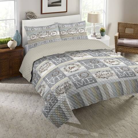 Loving Home Twin Quilt Set