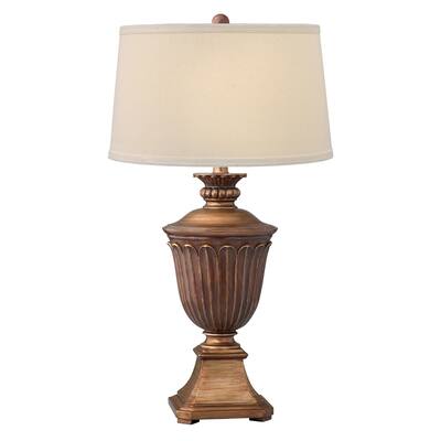 Tribute 34 in. Antique Sienna Table Lamp