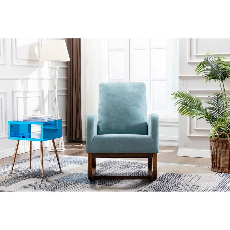 Modern Fabric Rocking Chair
