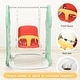 preview thumbnail 13 of 23, Toddler Slide and Swing Set 7 in 1 with Basketball Hoop