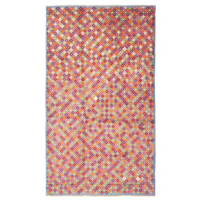 ECARPETGALLERY Hand-knotted Teimani Olive Wool Rug - 3'9 x 6'7 - 3'9 x 6'7 - Olive