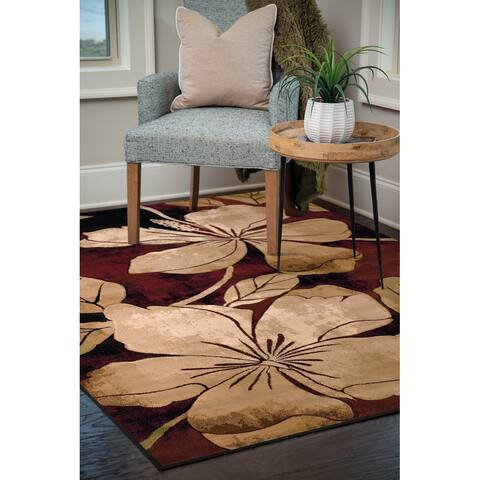 Westfield Home Sculptures Eimear Hand Carved Area Rug