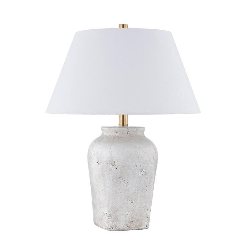 Leighton 22" Table Lamp with Fabric Shade (Set of 2)