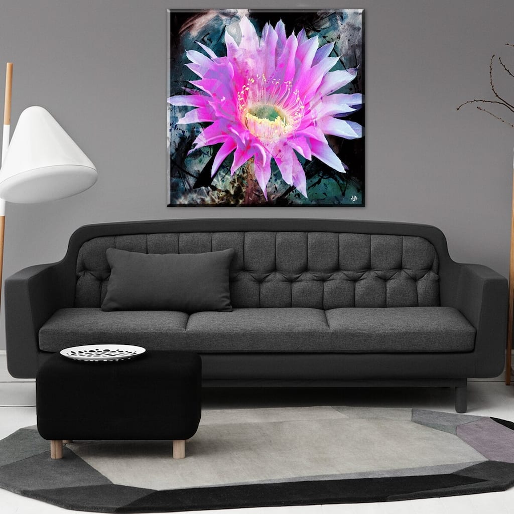 Ready2HangArt 'Painted Petals XLI' Floral Canvas Wall Art