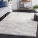 preview thumbnail 8 of 78, SAFAVIEH Tahoe Shag Yaprak Abstract 1.2-inch Thick Rug 6'7" Square - Ivory/Grey - Square
