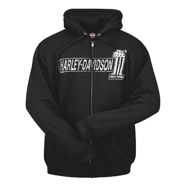 harley davidson men's hooded sweatshirt