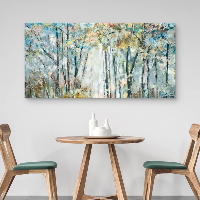 Kaleidoscope Trees VI Panel by Studio Arts Canvas Art Print
