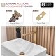 preview thumbnail 52 of 55, Stylish Nessa Single Handle Ht 12 1/2" Vessel Bathroom Faucet B-122