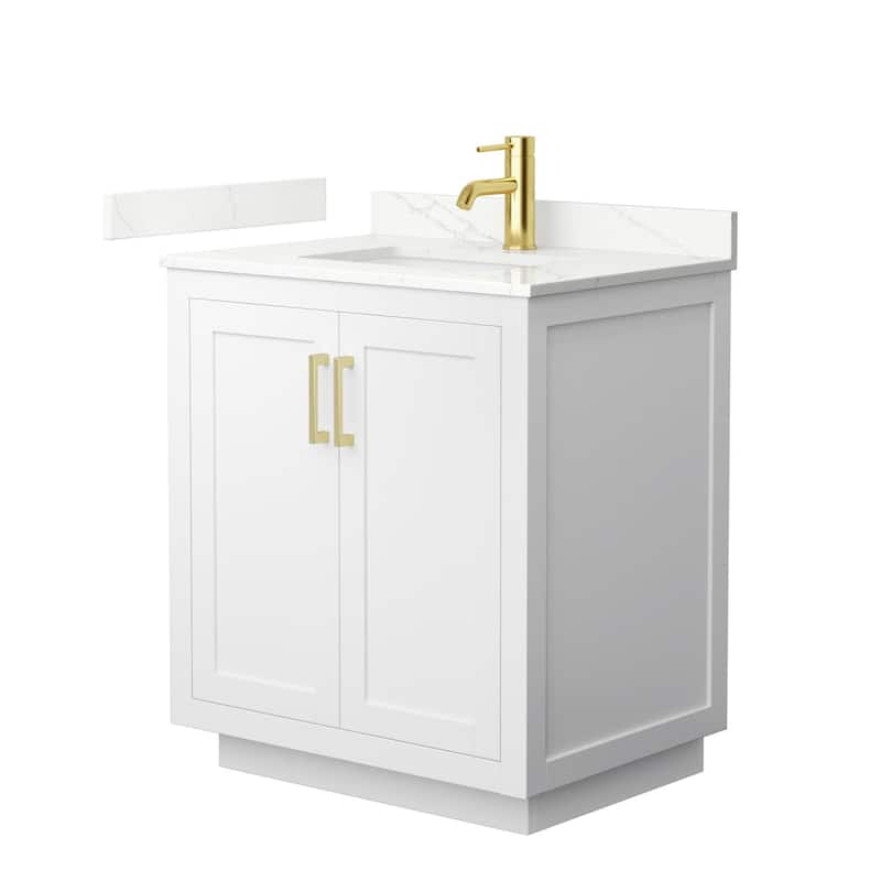 Wyndham Collection WCF292930S-QTZ-UNSMXX Miranda 30" Free Standing