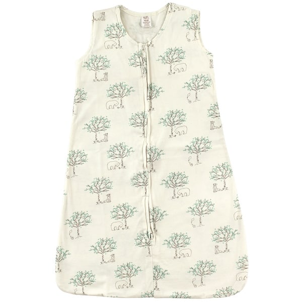 slide 1 of 1, Touched by Nature Baby Organic Cotton Sleeveless Wearable Sleeping Bag, Sack, Blanket, Birch Tree 6-12 Months - Birch Tree