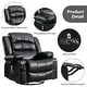 preview thumbnail 7 of 14, Manual Recliner Chair Leisure Chair Lounge Chair Armchair with Footrest Support and Heating Accent Chair Lounge Chair