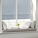 preview thumbnail 28 of 97, Madison Park Colm Basketweave Room Darkening Cordless Roman Shade