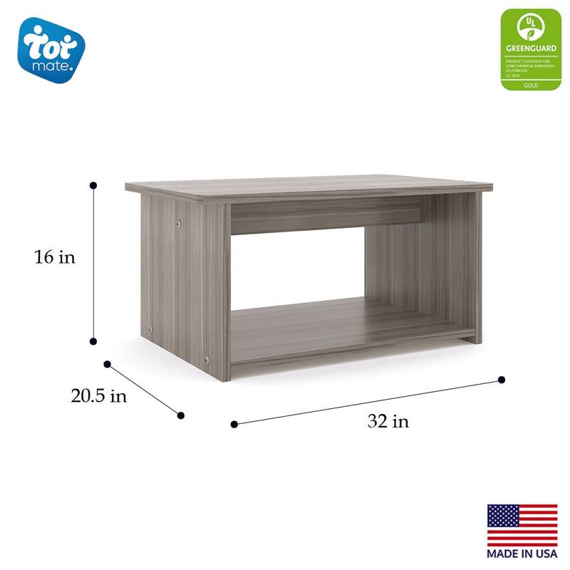 Tot Mate Laminate Toddler Play Center, 32" W x 20.5" D x 16" H, Ready To Assemble