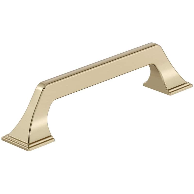 Amerock Exceed 5-1/16 Inch Center to Center Arch Cabinet Pull - Golden Champagne