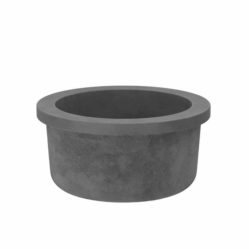 Malibu Handcrafted NativeStone Concrete Bar/ Prep Sink - 14" x 7"