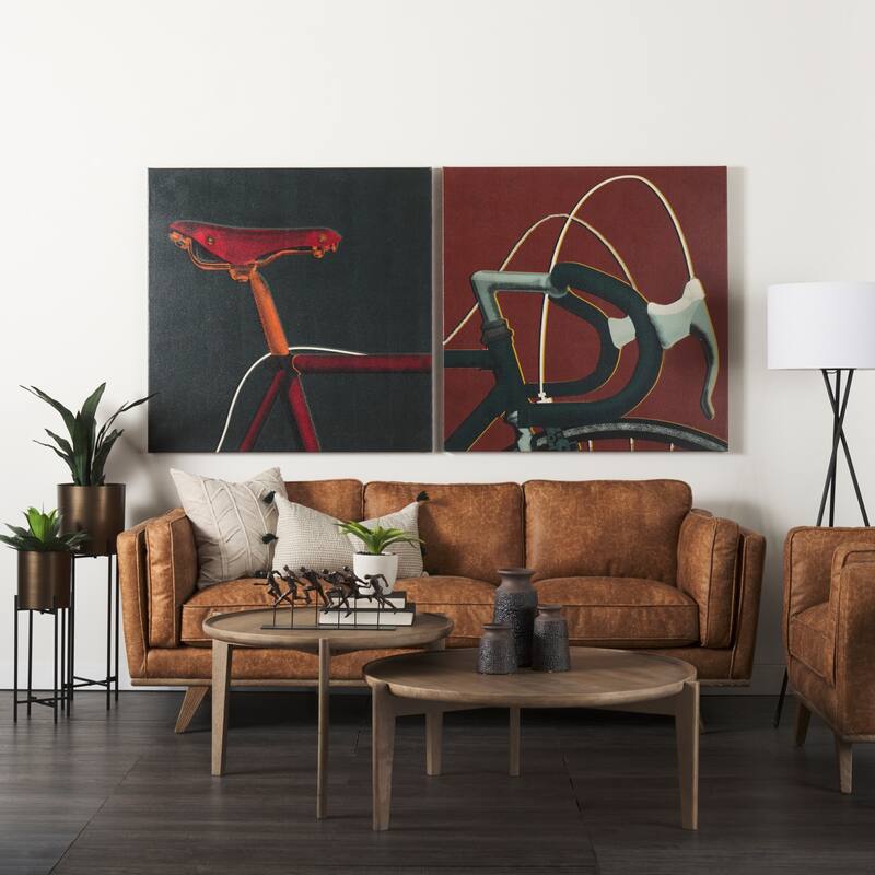 Bike Saddle I (44 x 44) Canvas Art Print
