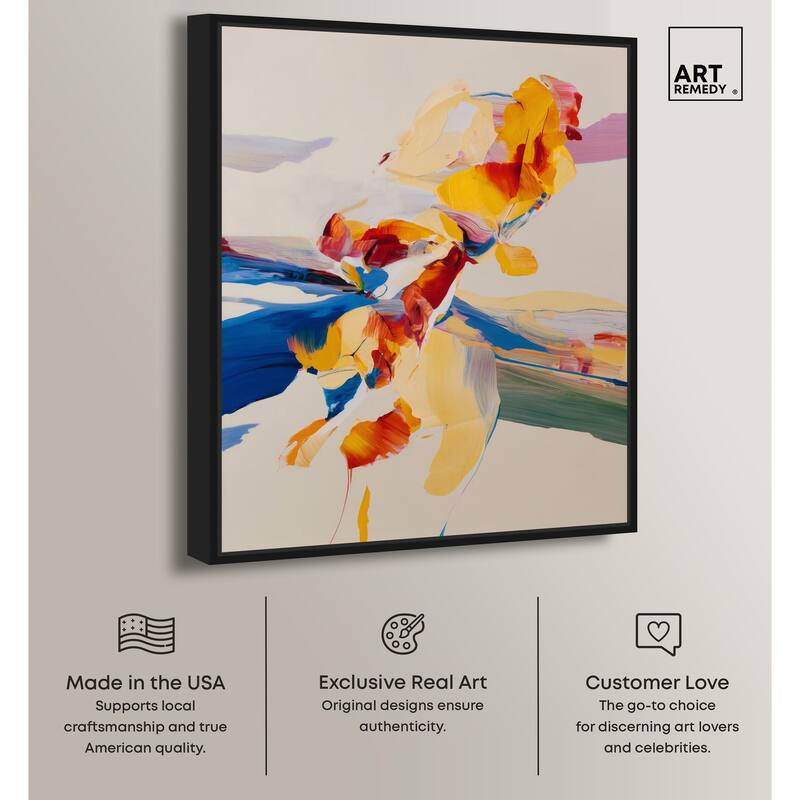 Flippant Bloom III Canvas by Art Remedy