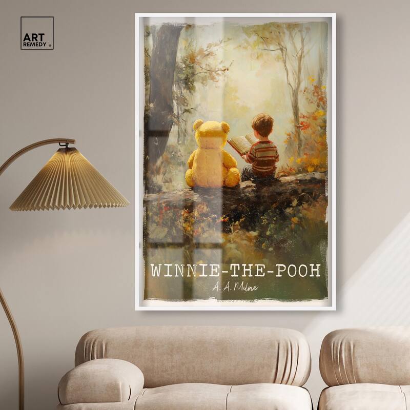 Classic Winnie the Pooh Shadowbox by Art Remedy