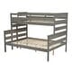preview thumbnail 5 of 21, Versatile Bunk Bed Wood Twin XL over Queen Bunk Bed with Ladder