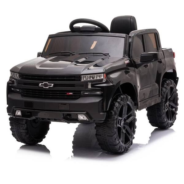 slide 2 of 24, 12V Kids Ride on Truck Black