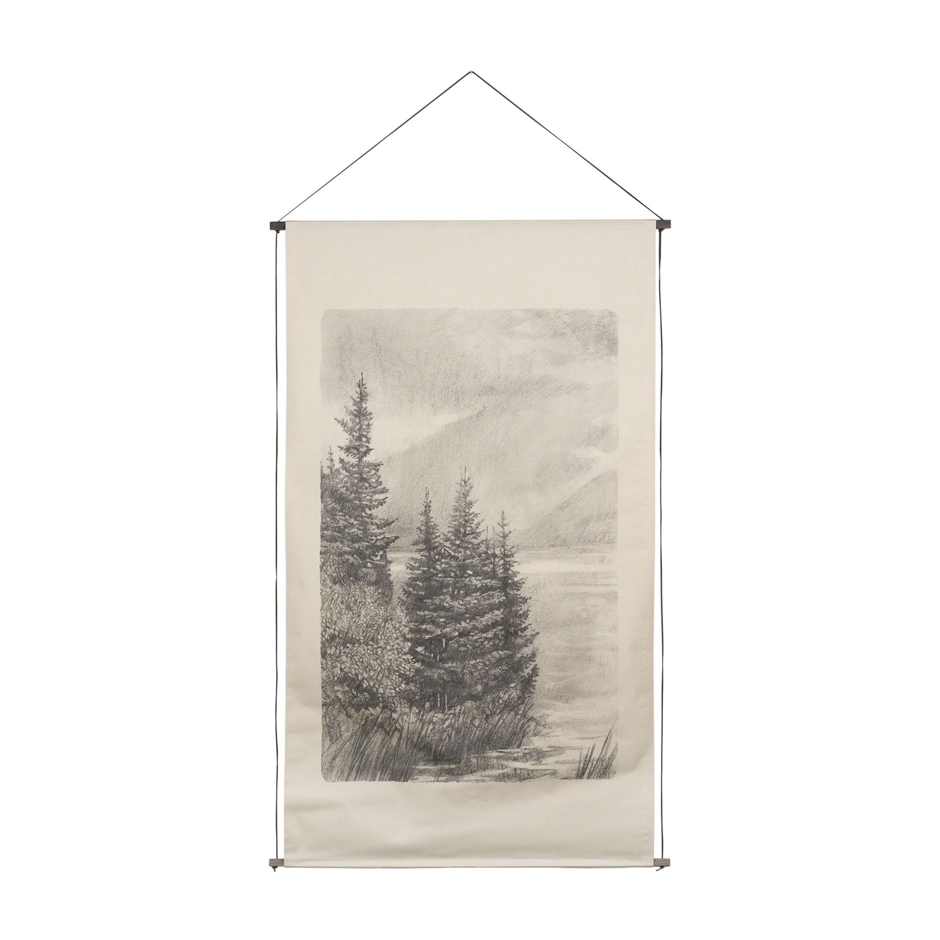 Northern Forest I by Mercana Studio a Hand Embelished Textured Framed Art Print