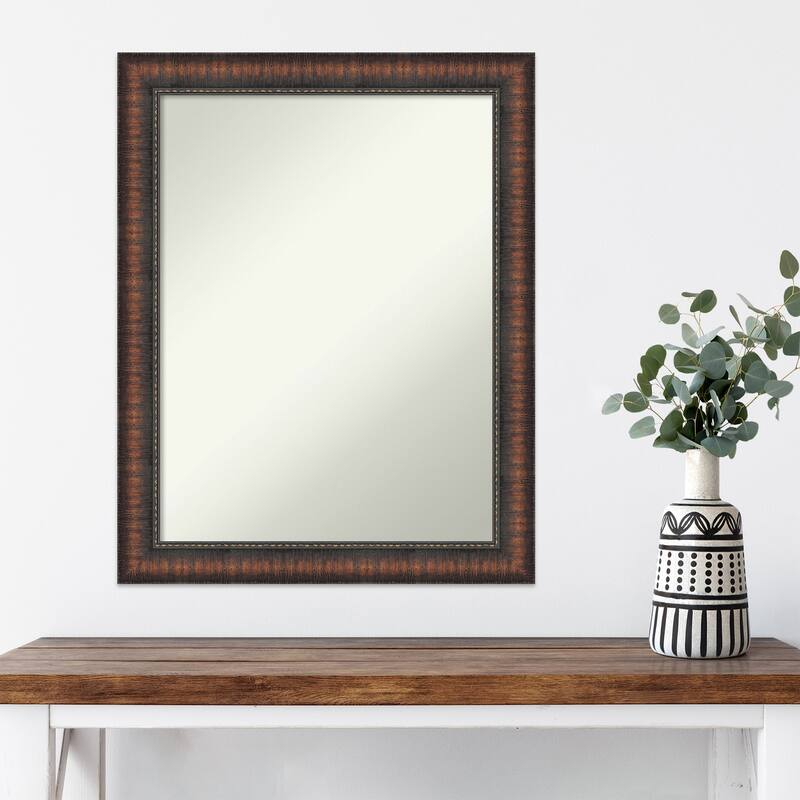 Caleb Brown Non-Beveled Framed Wall Mirror - Caleb Brown
