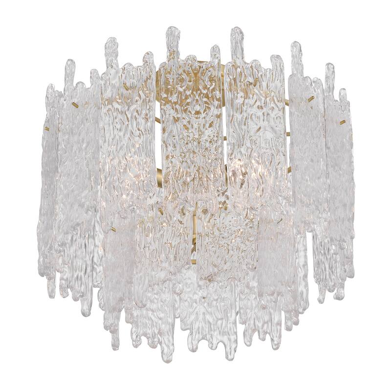 Crystorama Lighting Group ACK-920 Ackerly 3 Light 16" Wide Semi-Flush