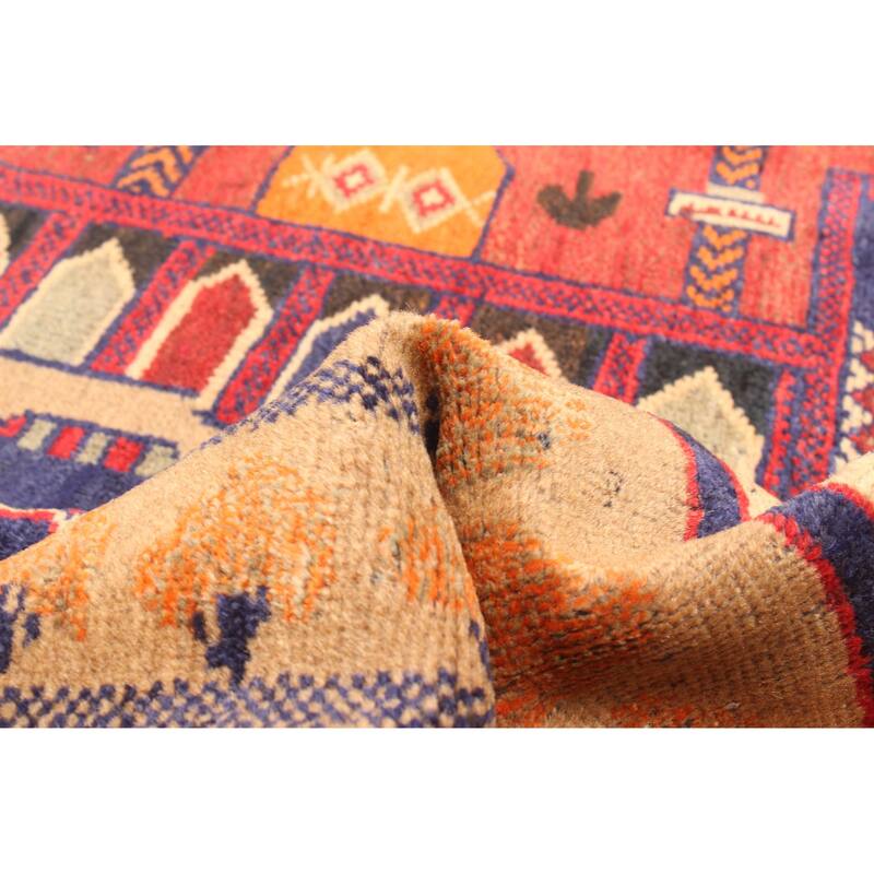 ECARPETGALLERY Hand-knotted Teimani Tan Wool Rug - 2'11 x 4'2