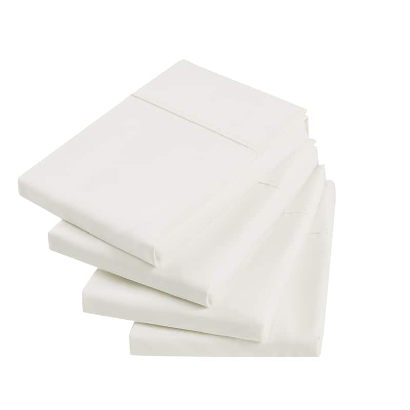 Nautica Cotton Blend Solid Fitted Sheet