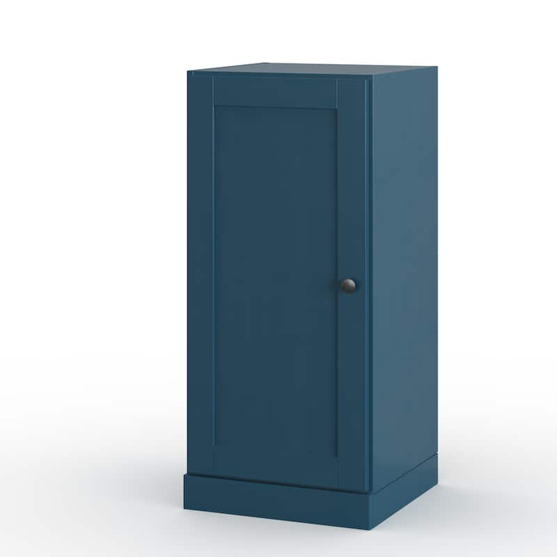 Palace Imports 100% Solid Wood 16.5" Bathroom Storage Cabinet with Shaker Door and Adjustable Shelves
