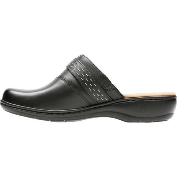 Shop Clarks Women S Leisa Sadie Clog Black Full Grain Leather On Sale Free Shipping Today Overstock 17428052