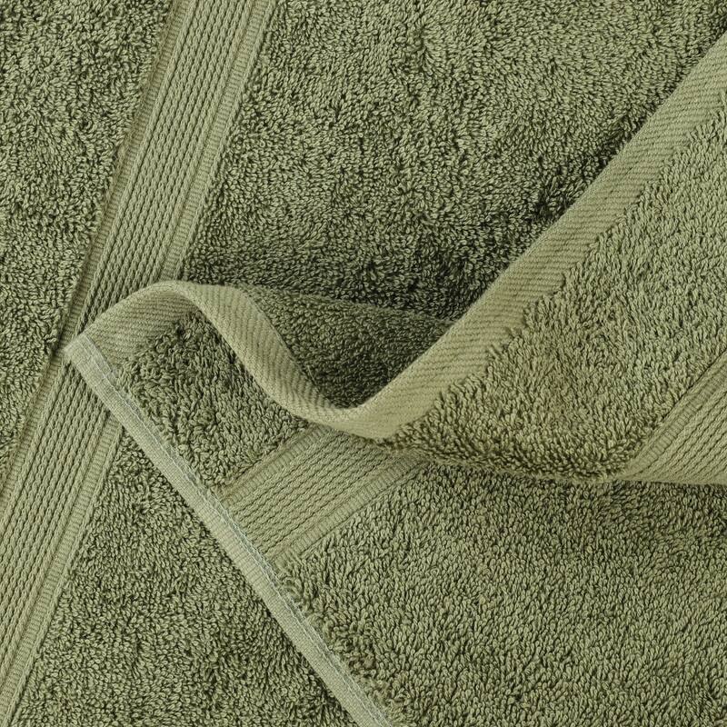 Superior Oregon Organic Cotton Solid Face Towel/Washcloth, Set of 12