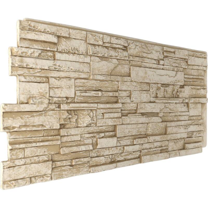 Cascade Stacked Stone, EverStone Faux Stone Siding Panel