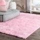 preview thumbnail 4 of 43, Nuloom Cloud Shag Area Rug 3' x 5' - Pink