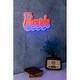 preview thumbnail 2 of 6, 16.9" US Novelty Florida Led Neon Sign Wall Décor