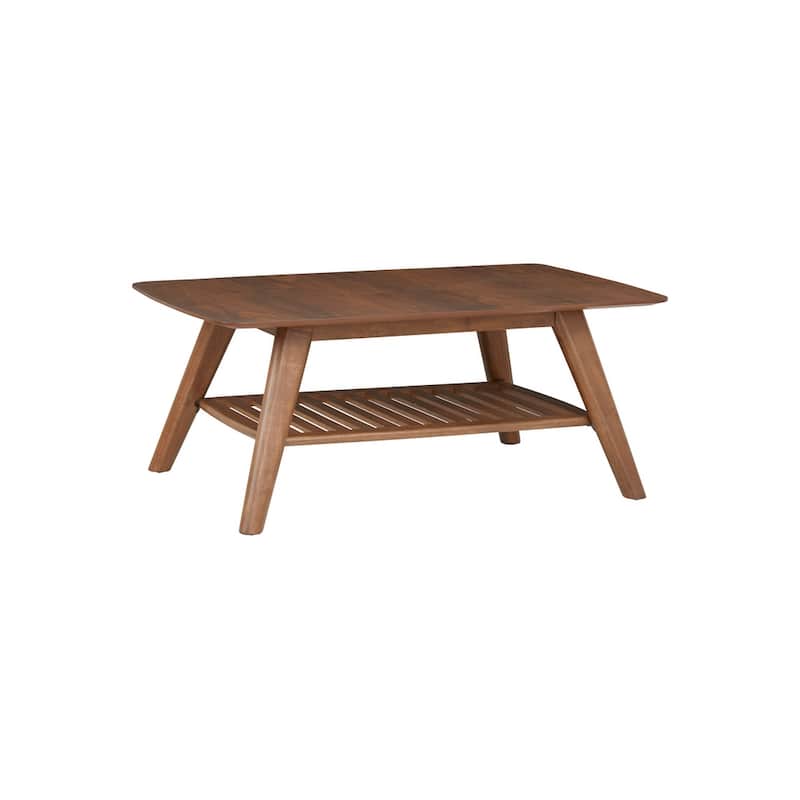Rye Studio Santos 43 x 27 Mid-Century Modern Walnut Coffee Table