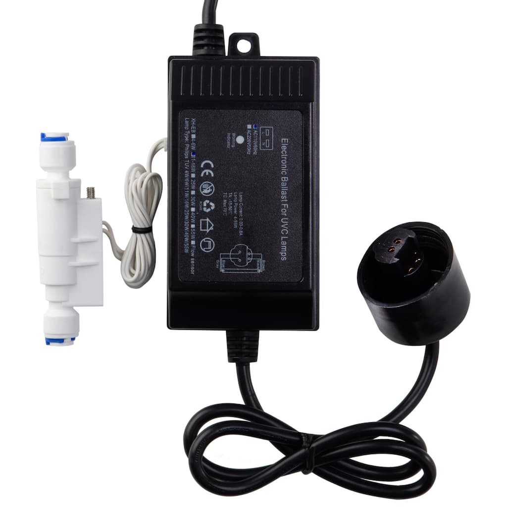 iSpring UVT11B 11W UV Filter Transformer / Ballast with Flow Sensor